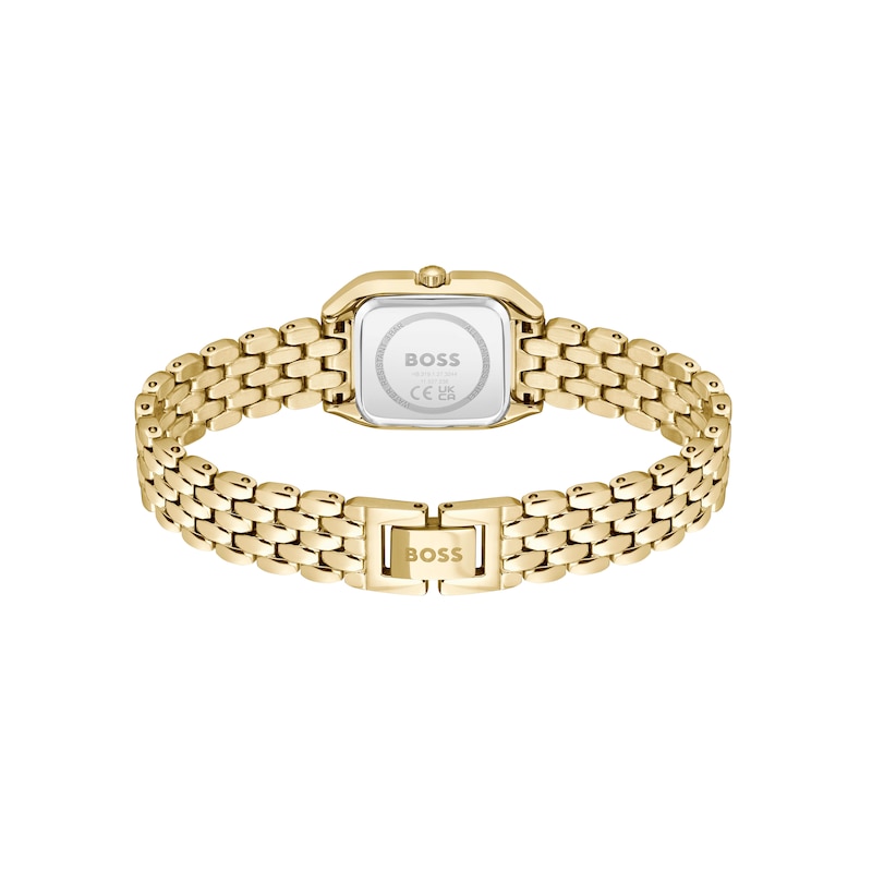 Main Image 3 of Boss Mae Petite Women's Silver Dial Gold Tone Bracelet Watch
