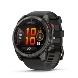 Garmin Fēnix 8 Pro 51mm AMOLED Carbon Grey DLC Titanium & Grey Silicone Smartwatch