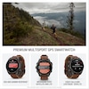Thumbnail Image 2 of Garmin Fēnix 8 Pro 51mm AMOLED Carbon Grey DLC Titanium & Leather Smartwatch