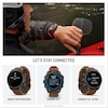 Thumbnail Image 4 of Garmin Fēnix 8 Pro 51mm AMOLED Carbon Grey DLC Titanium & Leather Smartwatch