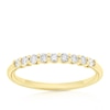 Thumbnail Image 1 of Origin 18ct Yellow Gold Eternity 0.25ct Diamond Ring