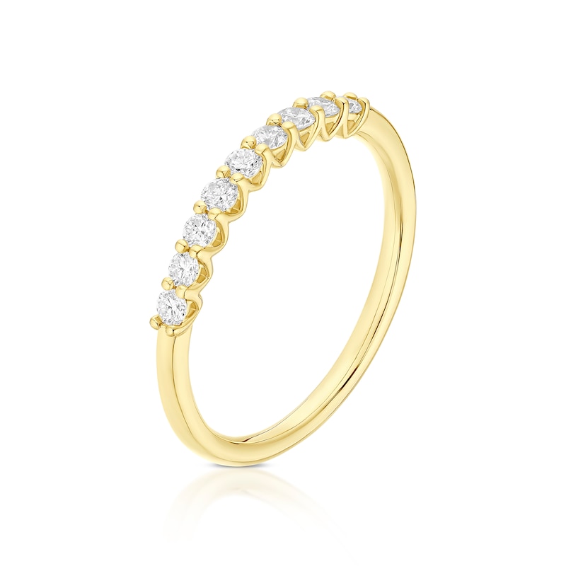 Main Image 2 of Origin 18ct Yellow Gold Eternity 0.25ct Diamond Ring