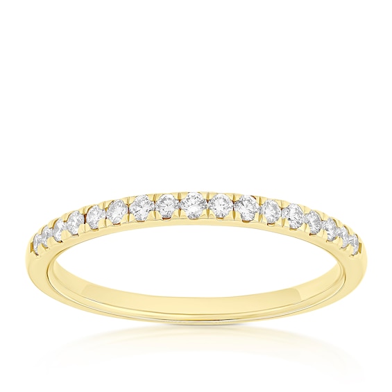 Origin 18ct Yellow Gold Eternity 0.20ct Diamond Ring