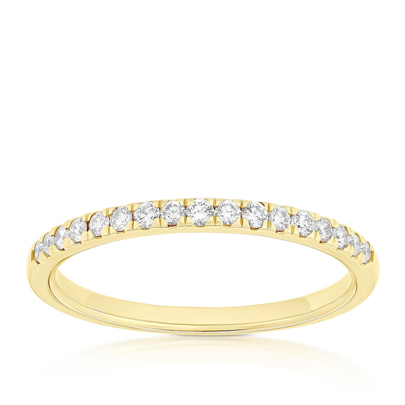 Main Image 1 of Origin 18ct Yellow Gold Eternity 0.20ct Diamond Ring