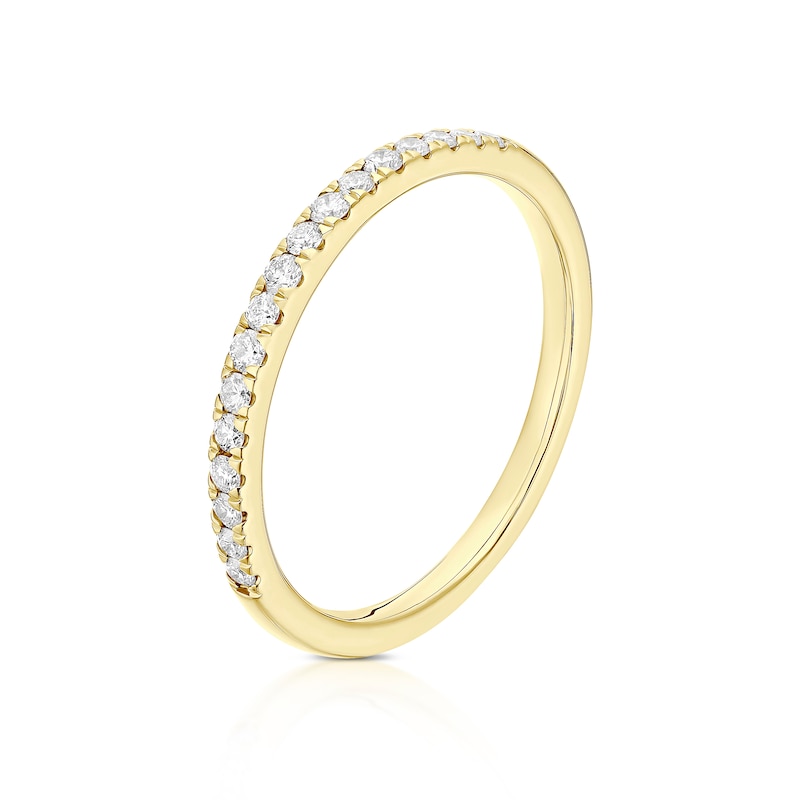 Main Image 2 of Origin 18ct Yellow Gold Eternity 0.20ct Diamond Ring