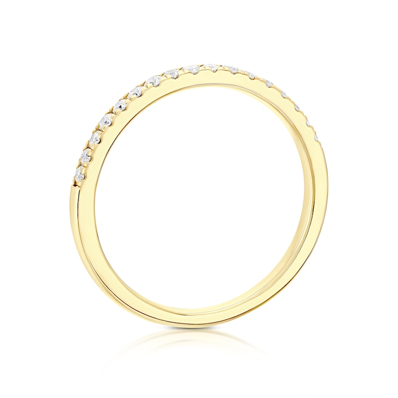 Main Image 3 of Origin 18ct Yellow Gold Eternity 0.20ct Diamond Ring
