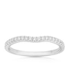 Thumbnail Image 1 of Origin Platinum Shaped Eternity 0.20ct Diamond Ring