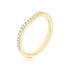Thumbnail Image 2 of Origin 18ct Yellow Gold Shaped Eternity 0.20ct Diamond Ring