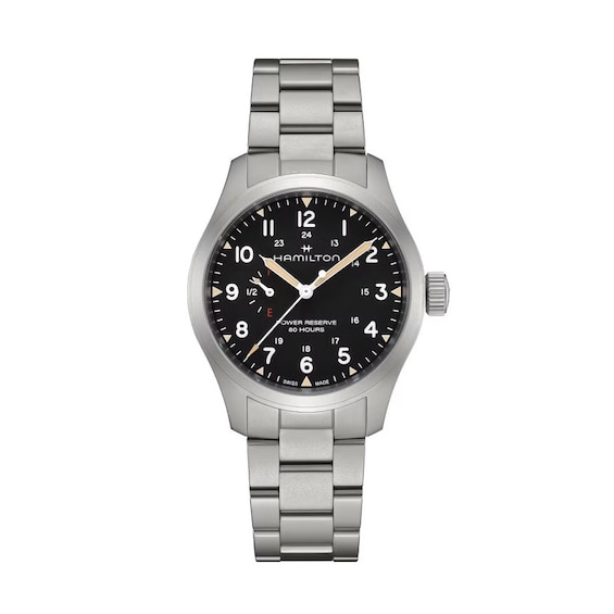Men's Hamilton Khaki Field Mechanical 40 Mm Stainless Steel Watch
