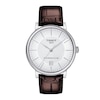 Thumbnail Image 1 of Tissot Carson Premium Powermatic 80 Brown Leather Strap Watch