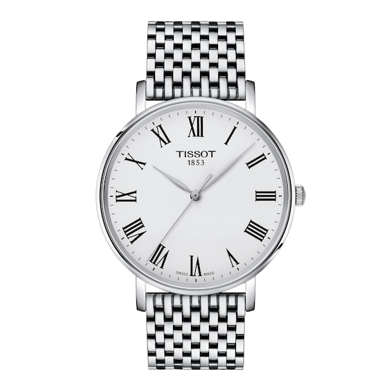 Men's Tissot Everytime 40Mm Stainless Steel Watch
