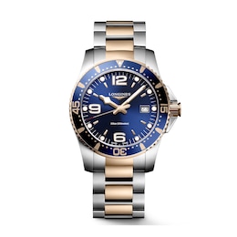 Longines HydroConquest 41mm Blue Dial & Two Tone Bracelet Watch