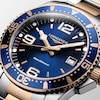 Thumbnail Image 4 of Longines HydroConquest 41mm Blue Dial & Two Tone Bracelet Watch