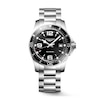 Thumbnail Image 1 of Longines HydroConquest 41mm Black Dial & Stainless Steel Bracelet Watch