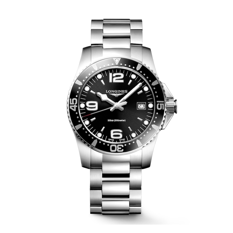 Main Image 1 of Longines HydroConquest 41mm Black Dial & Stainless Steel Bracelet Watch