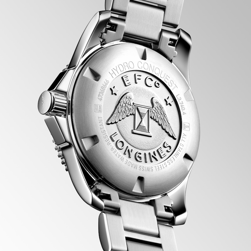 Main Image 3 of Longines HydroConquest 41mm Black Dial & Stainless Steel Bracelet Watch