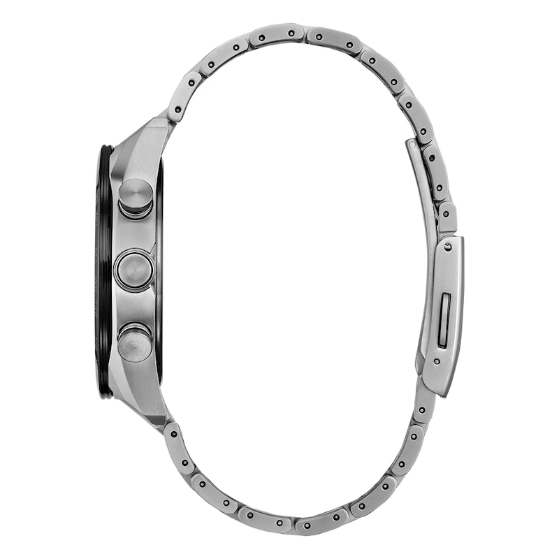 Main Image 3 of Citizen Attesa Men's Eco-Drive Irridescent Dial & Silver Tone Super Titanium Bracelet Watch