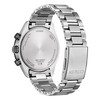 Thumbnail Image 3 of Citizen Attesa Men's Eco-Drive Black Dial Chronograph Silver Tone Super Titanium Bracelet Watch