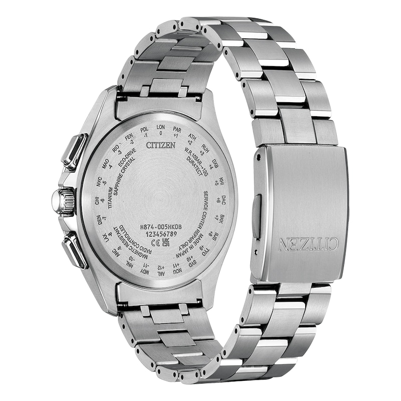 Main Image 3 of Citizen Attesa Limited Edition Stained Glass Men's Eco-Drive Super Titanium Bracelet Watch