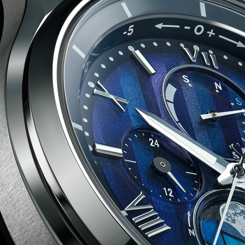 Main Image 5 of Citizen Attesa Limited Edition Stained Glass Men's Eco-Drive Super Titanium Bracelet Watch