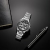 Thumbnail Image 6 of Citizen Attesa Men's Eco-Drive Black Dial & Silver Tone Super Titanium Bracelet Watch