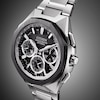Thumbnail Image 9 of Citizen Attesa Men's Eco-Drive Black Dial & Silver Tone Super Titanium Bracelet Watch