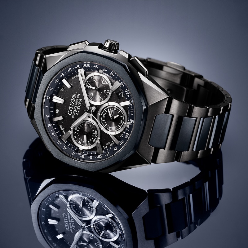 Main Image 5 of Citizen Attesa Limited Edition Men's Eco-Drive Black Dial Two Tone Bracelet Watch