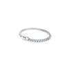 Thumbnail Image 5 of Swarovski Imber Emily Silver Tone & Blue Crystal Tennis Bracelet
