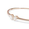 Thumbnail Image 4 of Swarovski Mesmera Rose Gold Tone Crystal Bangle