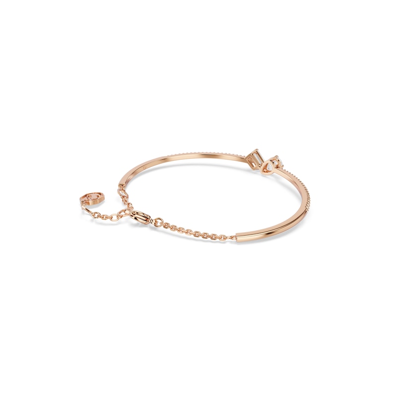 Main Image 5 of Swarovski Mesmera Rose Gold Tone Crystal Bangle