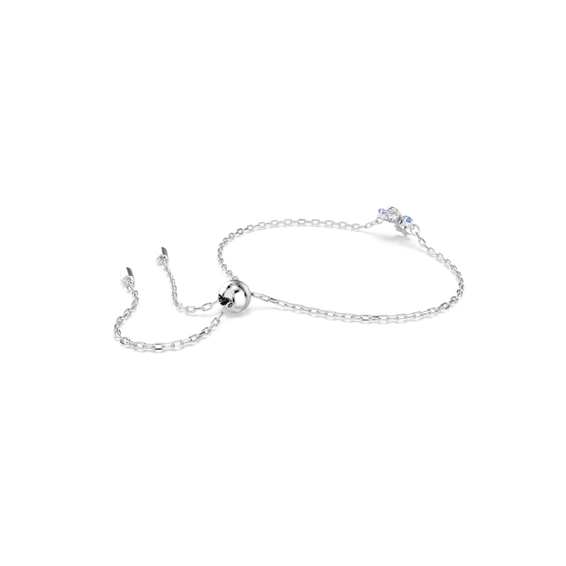 Main Image 5 of Swarovski Magic Silver Tone & Zirconia Bolo Bracelet