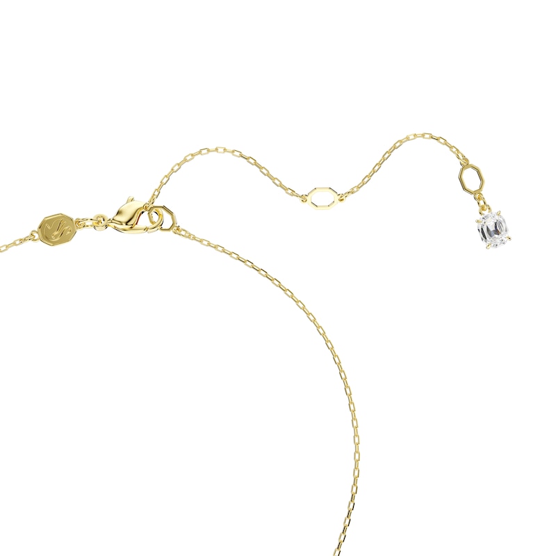 Main Image 4 of Swarovski Stilla Attract Gold Tone & Zirconia Trilogy Pendant