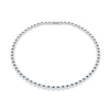 Thumbnail Image 1 of Swarovski Una Angelic Silver Tone & Blue Crystal Pavé Necklace