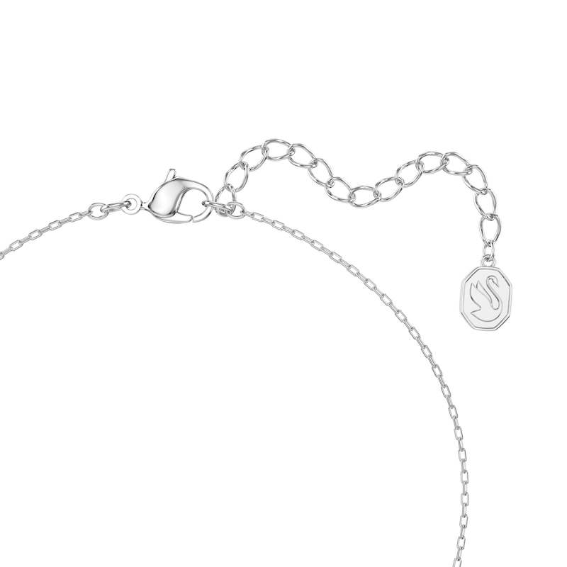 Main Image 4 of Swarovski Symbolica Silver Tone & Blue Zirconia Star Pendant Necklace