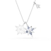 Thumbnail Image 5 of Swarovski Symbolica Silver Tone & Blue Zirconia Star Pendant Necklace