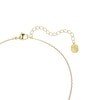 Thumbnail Image 4 of Swarovski Bella Gold Tone & Green Crystal V-Shaped Pendant