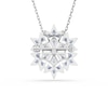 Thumbnail Image 5 of Swarovski Magic Silver Tone Blue Zirconia Snowflake Pendant & Brooch