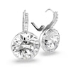 Thumbnail Image 3 of Swarovski Millenia Silver Tone & Crystal Bezel Set Drop Earrings