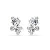 Thumbnail Image 1 of Swarovski Constella Silver Tone & Zirconia Stud Earrings