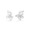 Thumbnail Image 4 of Swarovski Constella Silver Tone & Zirconia Stud Earrings