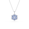 Thumbnail Image 4 of Swarovski Magic Silver Tone & Blue Zirconia Snowflake Jewellery Set
