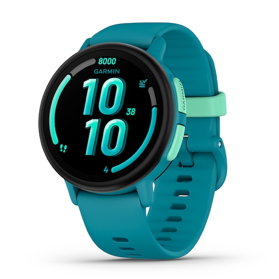 Garmin Bounce 2 Childrens Turquoise Silicone Strap Smartwatc