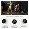Thumbnail Image 2 of Garmin Venu 4 Multi-Colour 45mm Display Lunar Gold Bezel and Light Sand Leather Strap Watch