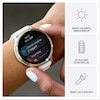 Thumbnail Image 3 of Garmin Venu 4 Multi-Colour 45mm Display Lunar Gold Bezel and Light Sand Leather Strap Watch