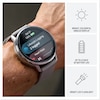 Thumbnail Image 3 of Garmin Venu 4 Multi-Colour 45mm Display Black Bezel Dark Brown Leather Strap Watch