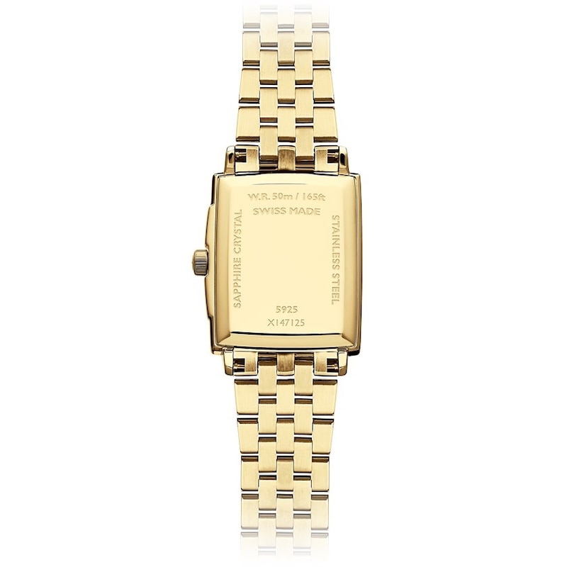 Main Image 2 of Raymond Weil Toccata Square Mother Of Pearl Diamond Dial & Gold Tone Watch