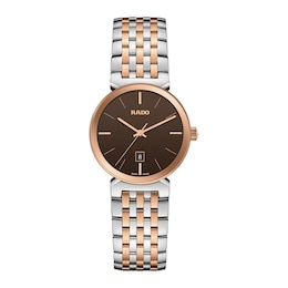 Rado Florence 30mm Brown Dial & Two Tone Bracelet Watch