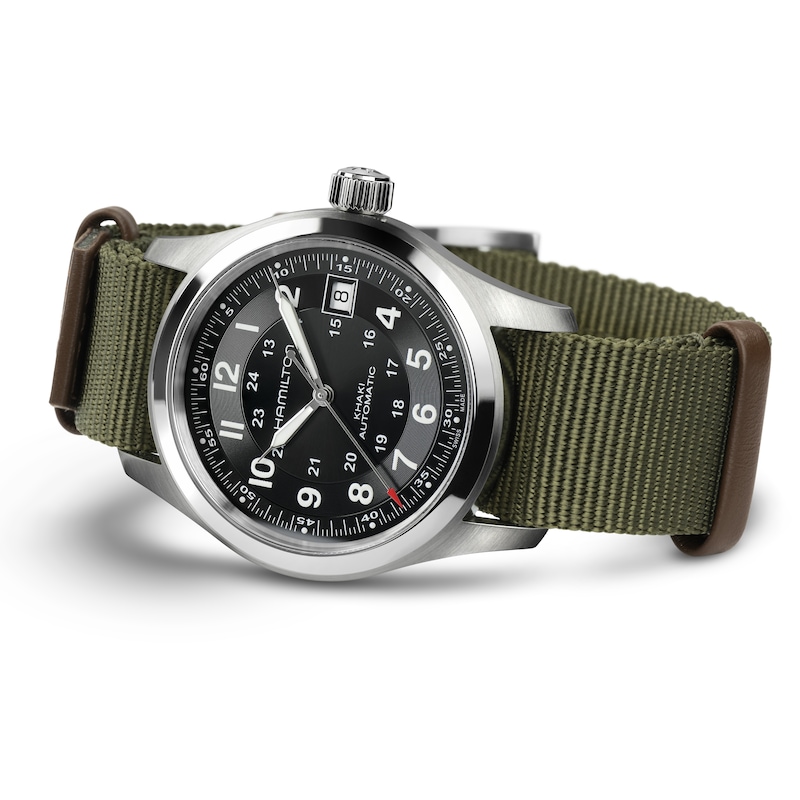 Main Image 3 of Hamilton Khaki Field Auto 38mm Call of Duty Fabric Strap Limited Edition Watch