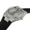 Thumbnail Image 2 of Tissot PRX 38mm Marble Stainless Steel & Black Leather Strap Watch
