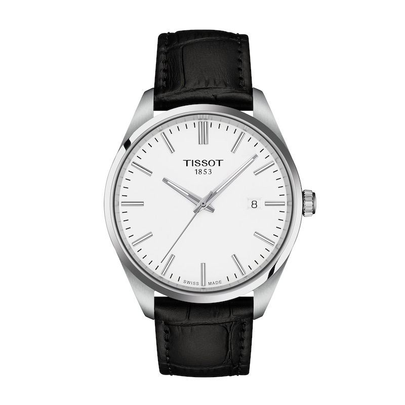 Main Image 1 of Tissot PR 100 40mm Black Leather Strap Watch